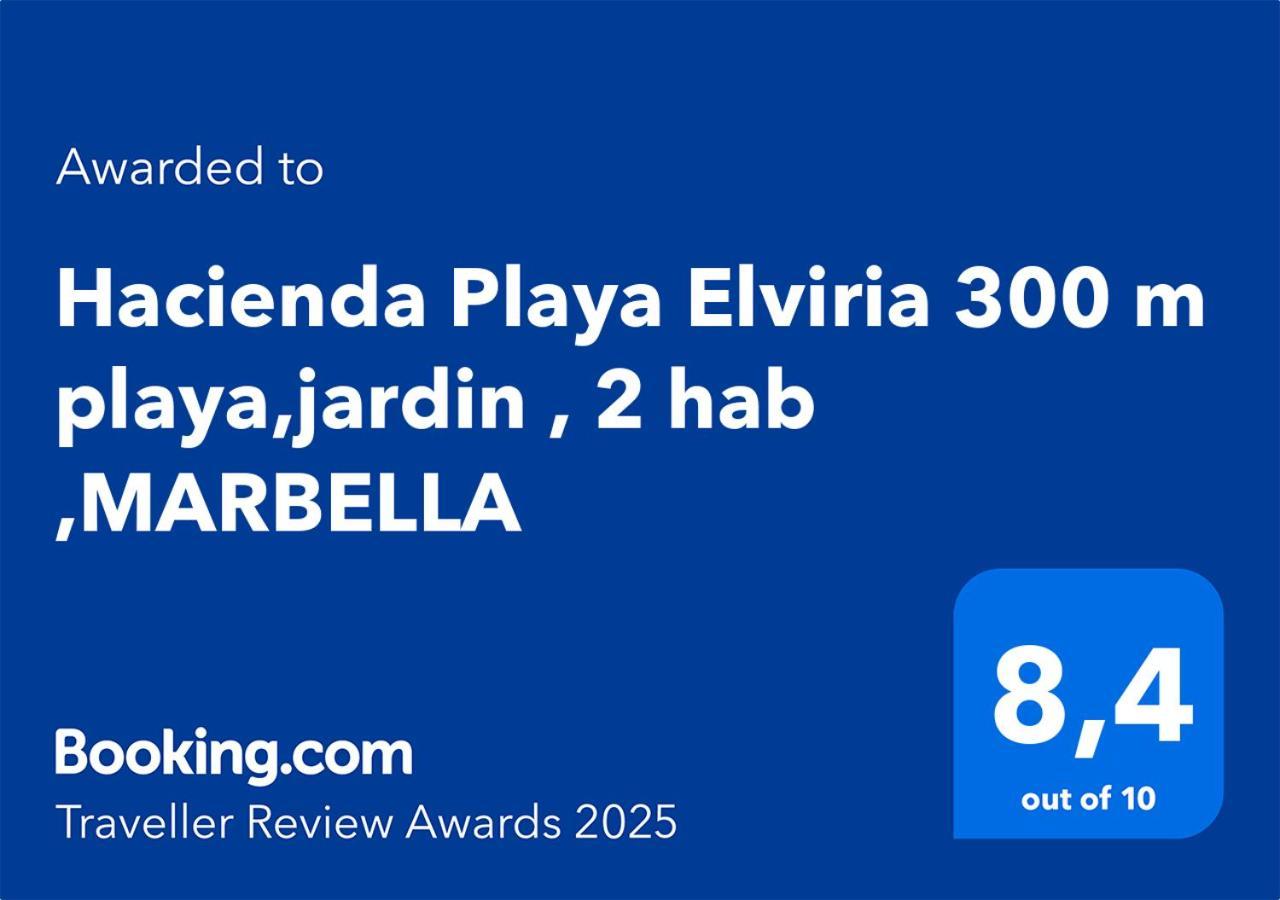 Апартаменти Hacienda Playa Elviria 300 M Playa,Jardin , 2 Hab ,Марбелья Екстер'єр фото