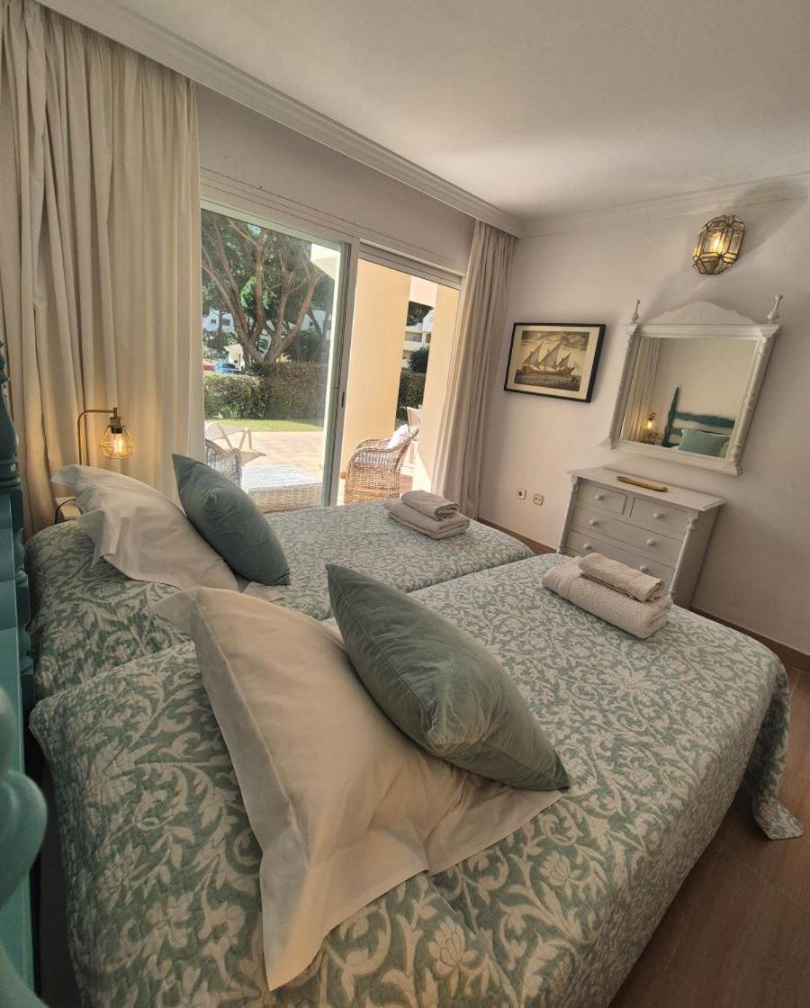 Апартаменти Hacienda Playa Elviria 300 M Playa,Jardin , 2 Hab ,Марбелья Екстер'єр фото