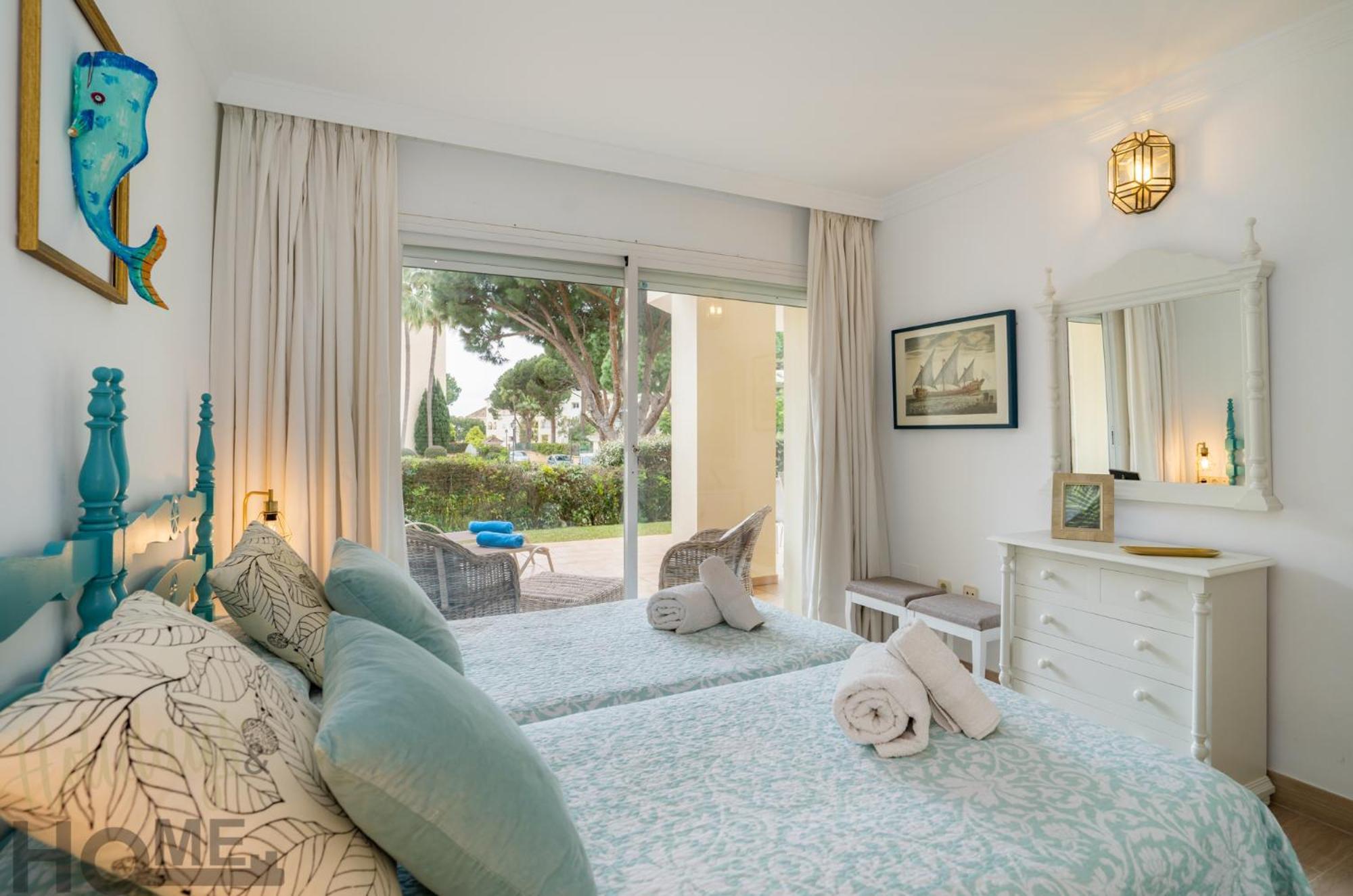 Апартаменти Hacienda Playa Elviria 300 M Playa,Jardin , 2 Hab ,Марбелья Екстер'єр фото
